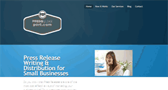 Desktop Screenshot of pressreleaseport.com